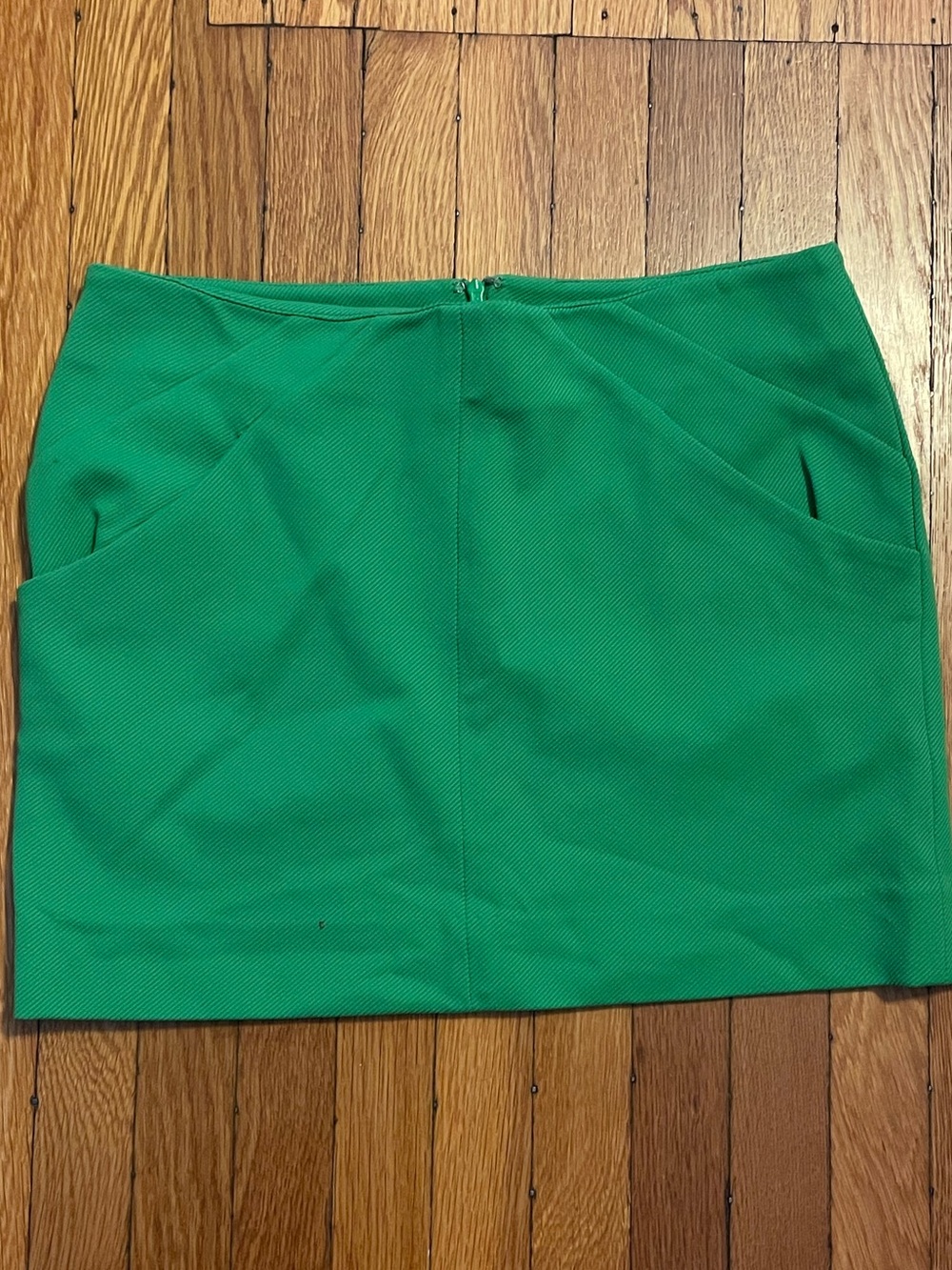 Diane Von Furstenberg Emerald Green Mini Skirt